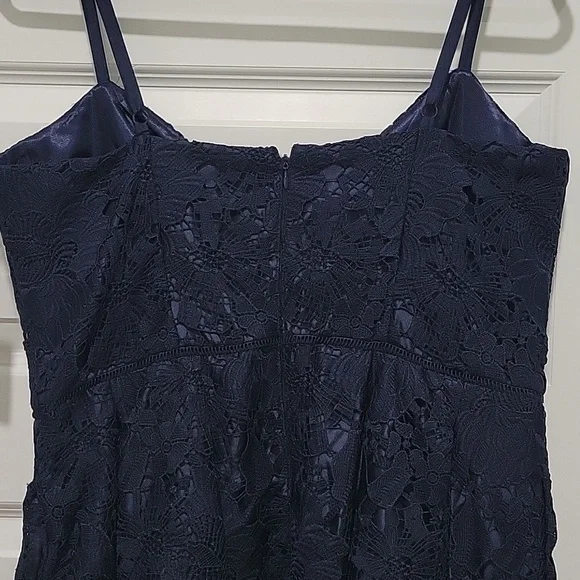 WHBM Lace Midi |Officer Blue (Navy) | Size 14 👗 - Picture 4 of 16
